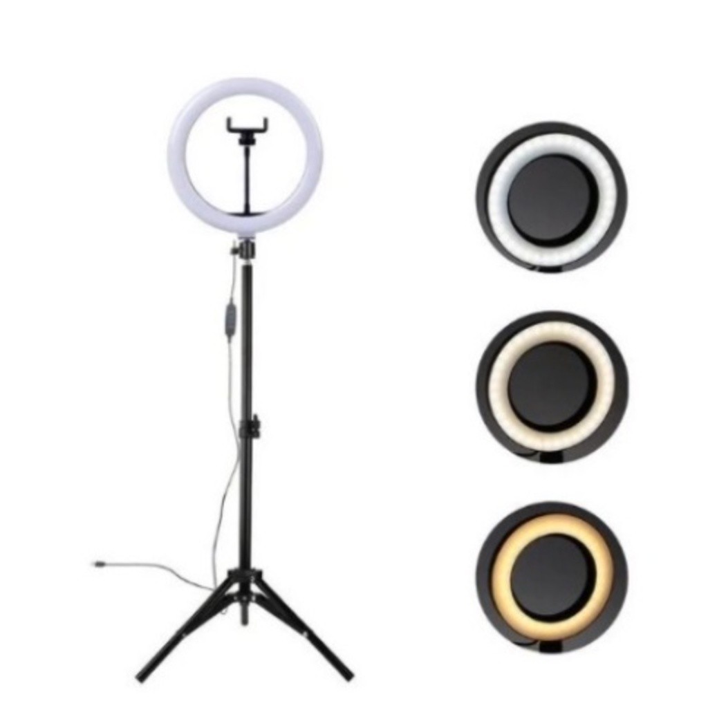 Ring Light Iluminador 10 Polegadas Com Tripé De 2.10 Metro SU