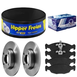 Kit Pastilha Disco Freio GM Corsa Classic 1.0 2010 a 2016 Di