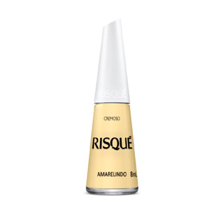 Esmalte Risqué Amarelo Cremoso Amarelindo 8ml