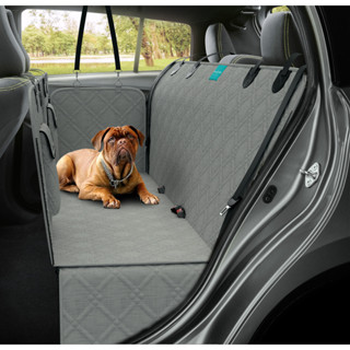 Capa Protetora de Banco Traseiro Banco Carro Luxo Impermeável Cachorros e Gatos Pet Cinza Premium - Duke & Dixie em Oferta na Shopee