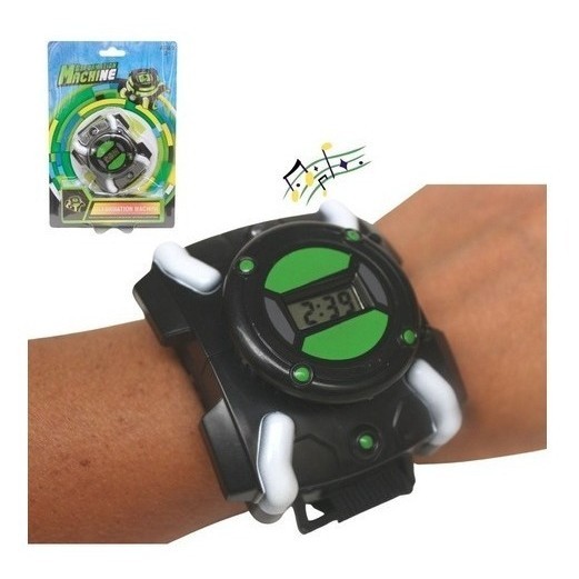 Relógio Infantil Omnitrix Básico Ben 10 Som Luz Digital