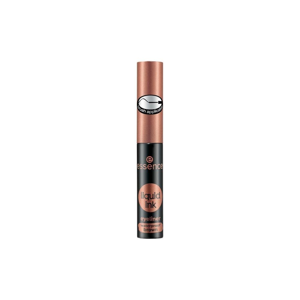 Essence Ink Delineador Liquído À Prova D' Água Marrom 3ml - Beauty