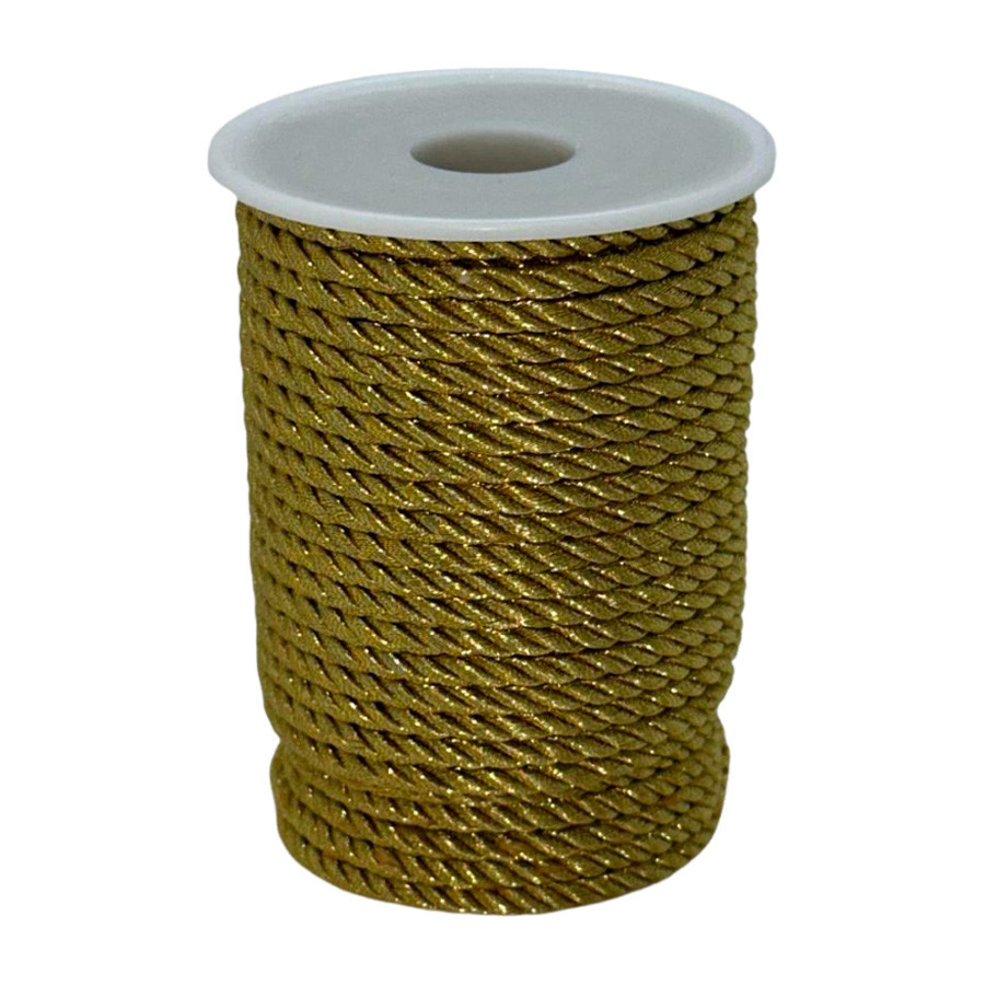 Cordão Decorativo São Francisco - Dourado - 4mm - 1 unidade - Rizzo em Oferta na Shopee