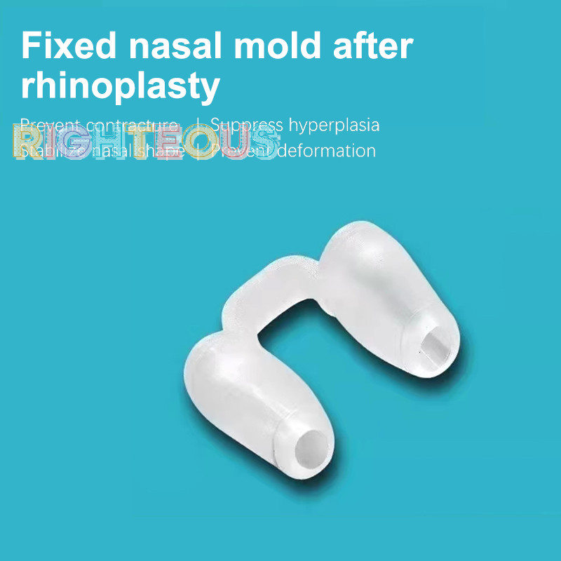 Suport De Nostril De Rinoplastia Pós-Operatório Reto Fixador De Correção De Nariz Torto De Silicone Sílica Gel Clip Novo