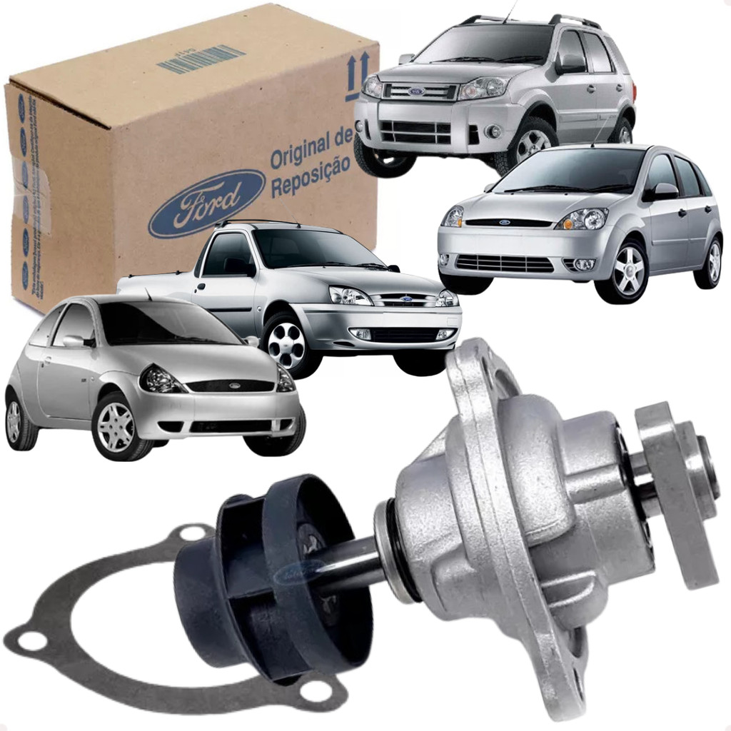 Bomba D'água Original Ford Courier Fiesta Ecosport Ka Focus 1.0 1.6