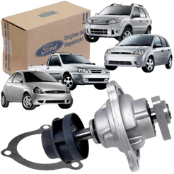Bomba D'água Original Ford Courier Fiesta Ecosport Ka Focus 1.0 1.6
