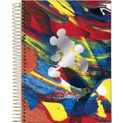 CADERNO ESPIRAL UNIV CD 1X1 80FLS DISNEY PROJETO DEEI 77188 25 - UNITÁRIO E SORTIDO