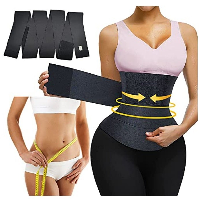 Cinta Modeladora 5 Metros Faixa Abdominal Pos Parto Alta Compressao Redutora de Medidas Cintura