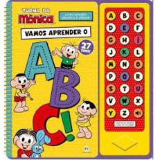 Turma da Monica - Vamos aprender o ABC em Oferta na Shopee