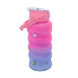 Garrafa Squeeze Lyor Wave de Policarbonato Vermelha e Azul em Oferta na Shopee