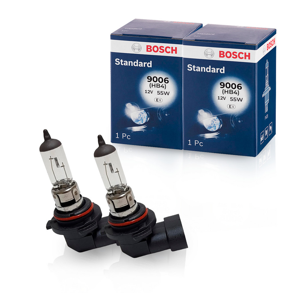 Par 2 Lampada Farol Halogena Hb4 12v 55w (9006) Branco Quente Original Bosch em Oferta na Shopee