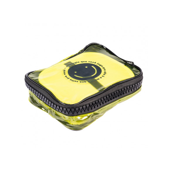 Estojo box com divisorias max ziper smile uatt?