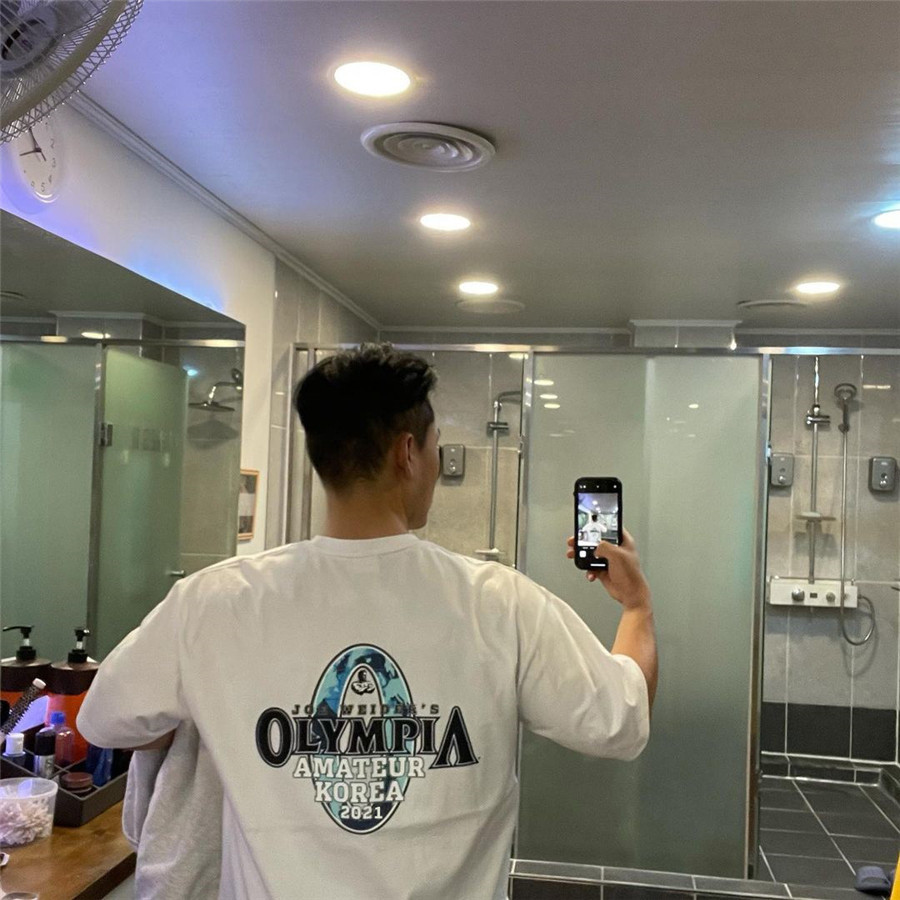 Camiseta Oversized Esportiva Confortável Academia Algodão Fitness Bodybuilding Camisetas Premium