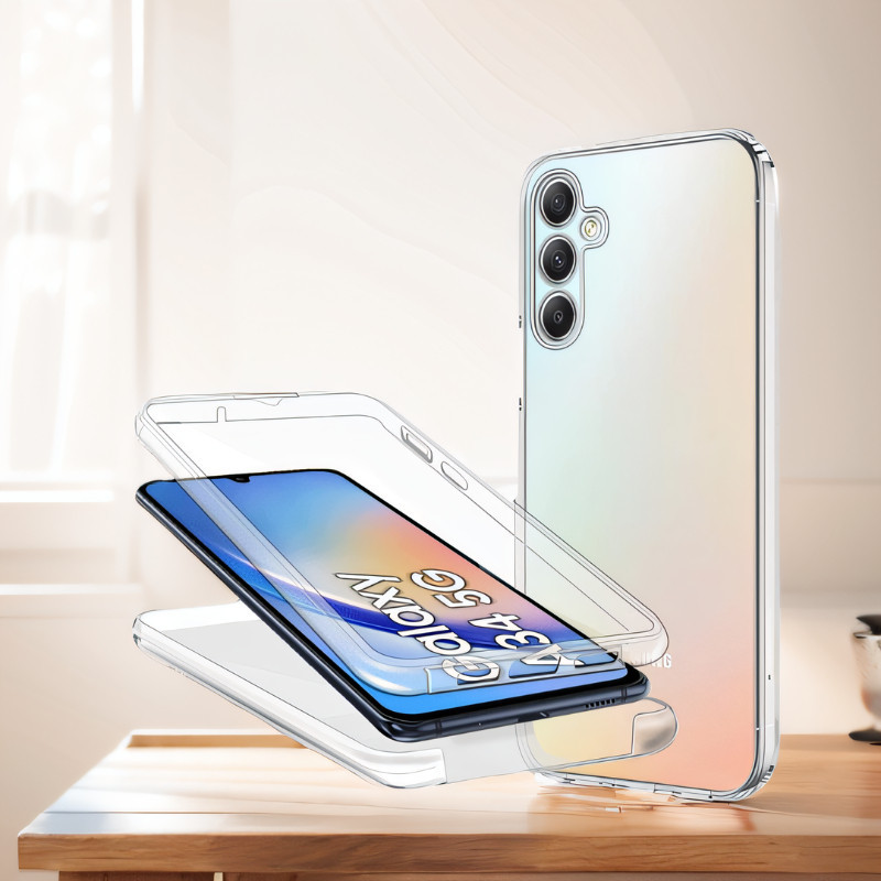 360 Caso Para Samsung Galaxy A35 A55 A15 A25 A24 A05 A05S A54 A34 A23 A14 A73 A53 A33 A13 A04 A04S A52 A72 A32 A52S A03 