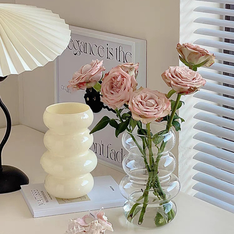 Vaso Espiral Criativo Plástico Nórdico De Flores Decoração Casa Dia Dos Namorados Das Mulh...