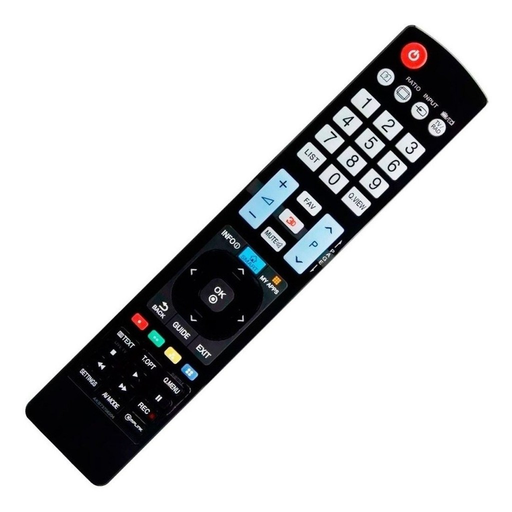 Controle Compatível LG Akb73756510 Tv Led Lcd 3d Smart