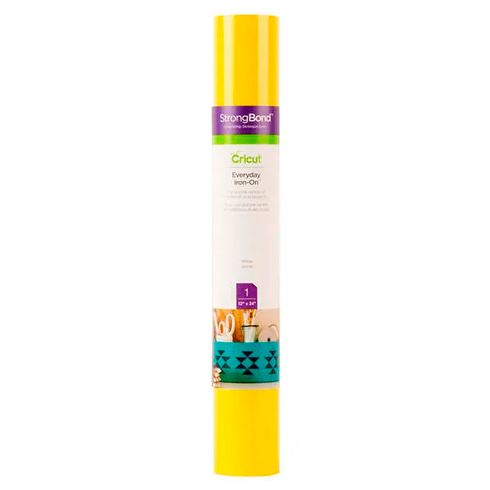 Transfer Termocolante Cricut Everyday Iron-on - Amarelo - Stationery