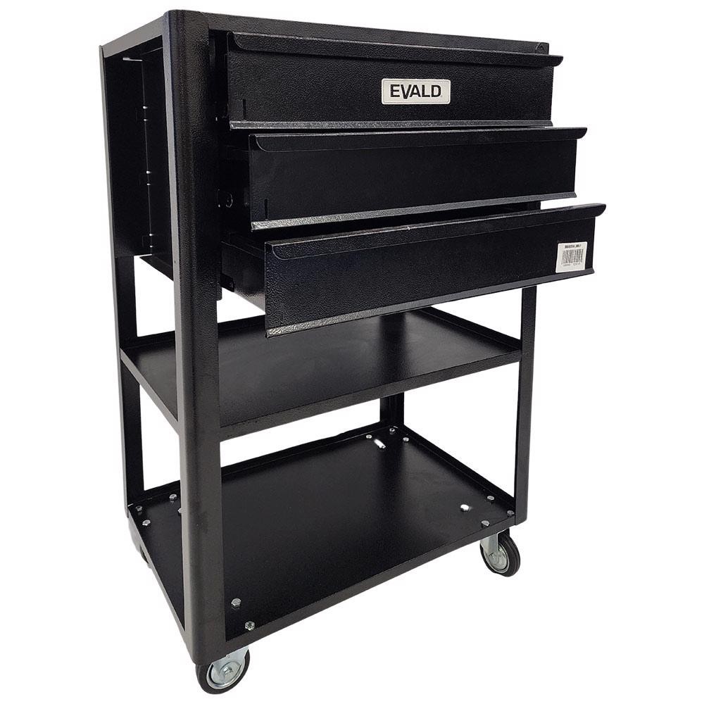 Carrinho para Ferramentas 60x40x89 Aberto com 3 Gavetas EVC-7 EVALD em Oferta na Shopee