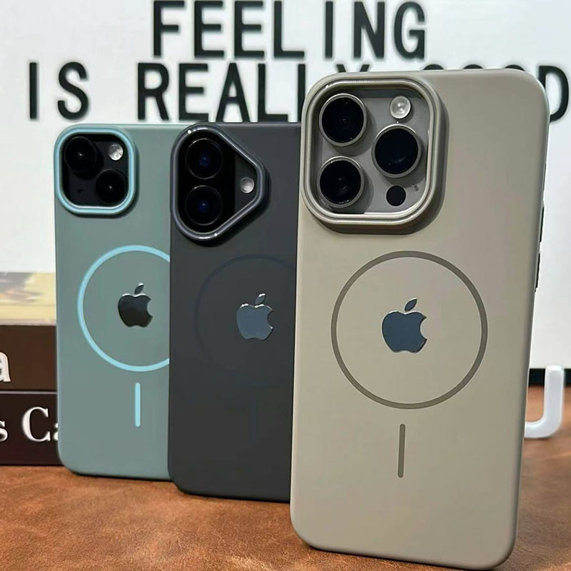 Nova Capa Magnética Ultrafina Sensível À Pele Para iPhone 16 15 14 13 12 11 Pro Max Proteção Contra Impacto em Oferta na Shopee