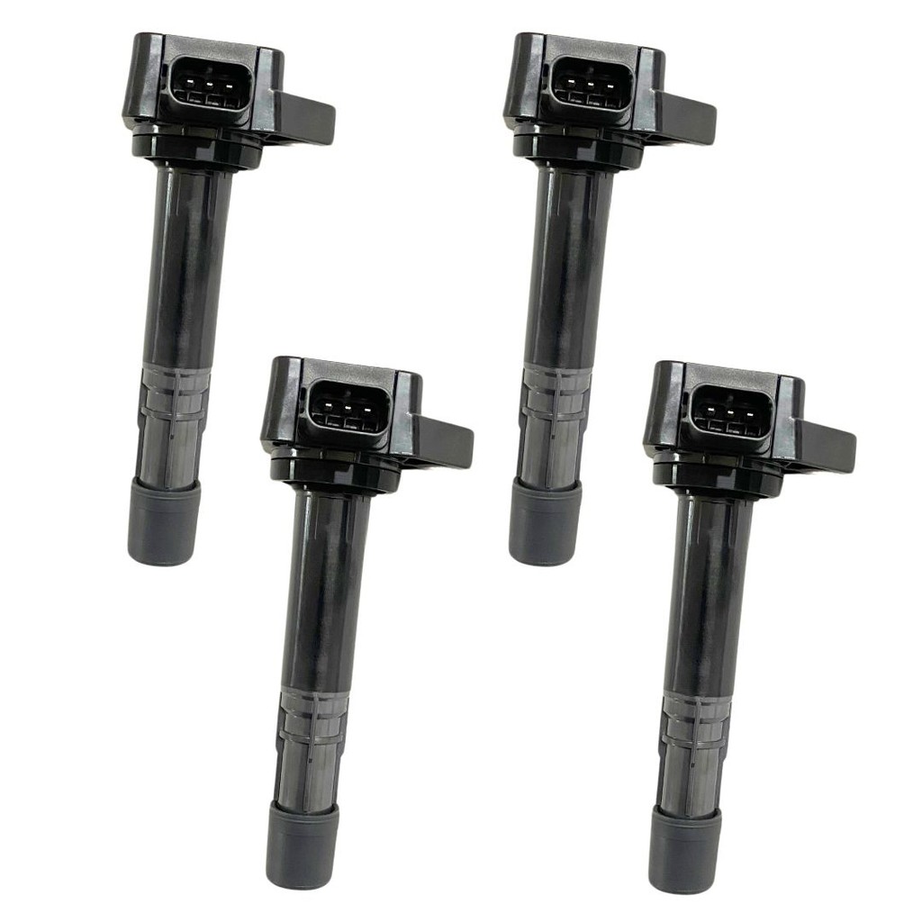 Kit 4 Bobina de Ignição 12v Para Civic 1.7 4c 2001 a 2006 Hella 30520PGKA00 — imagem 2 de 2
