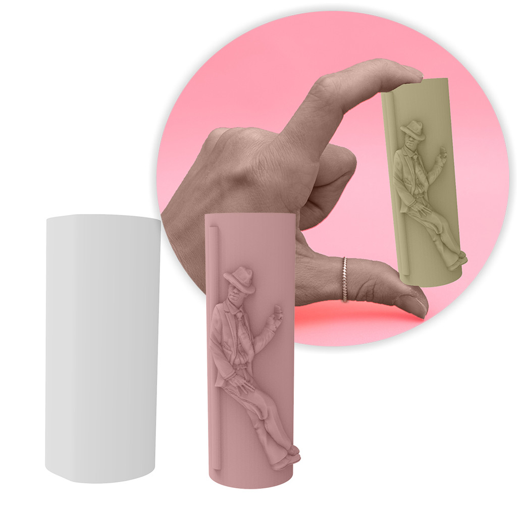 Molde de Silicone Mini Vela Zé Pilintra | Lembrancinha dos Orixás P/ Festas Rituais e Oferendas | Umbanda e Candomblé