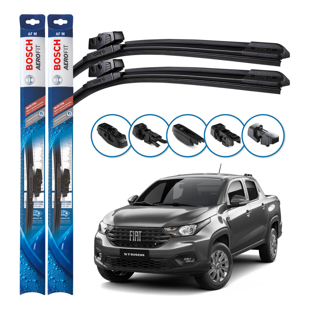 Palheta Limpador Parabrisa Original Bosch Strada 2020 A 2024 Chuva em Oferta na Shopee