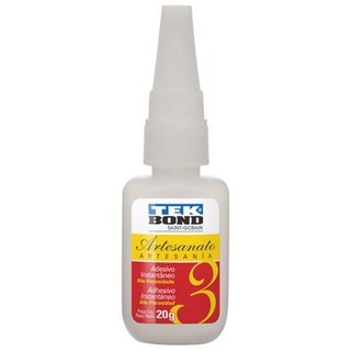 Cola Instantânea para Artesanato Tekbond N3 20g em Oferta na Shopee