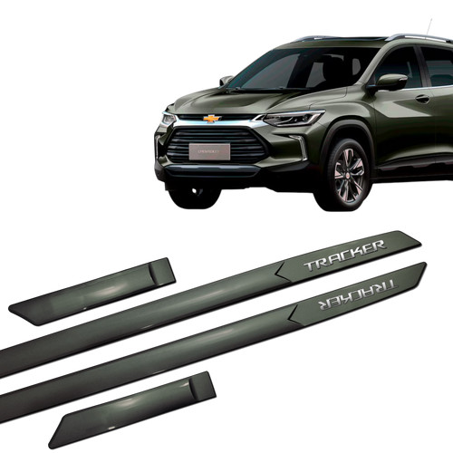 Jogo Friso Porta Lateral Tracker Turbo Lt Ltz Premier 2022 2023 2024 2025