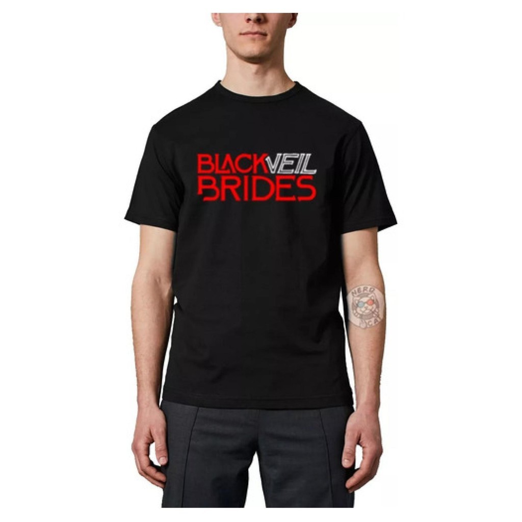 Camiseta Camisa Black Veil Brides Banda Rock Anos 2000 M3