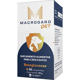 Macrogard Pet Avert Suplemento Alimentar - 30 Comprimidos
