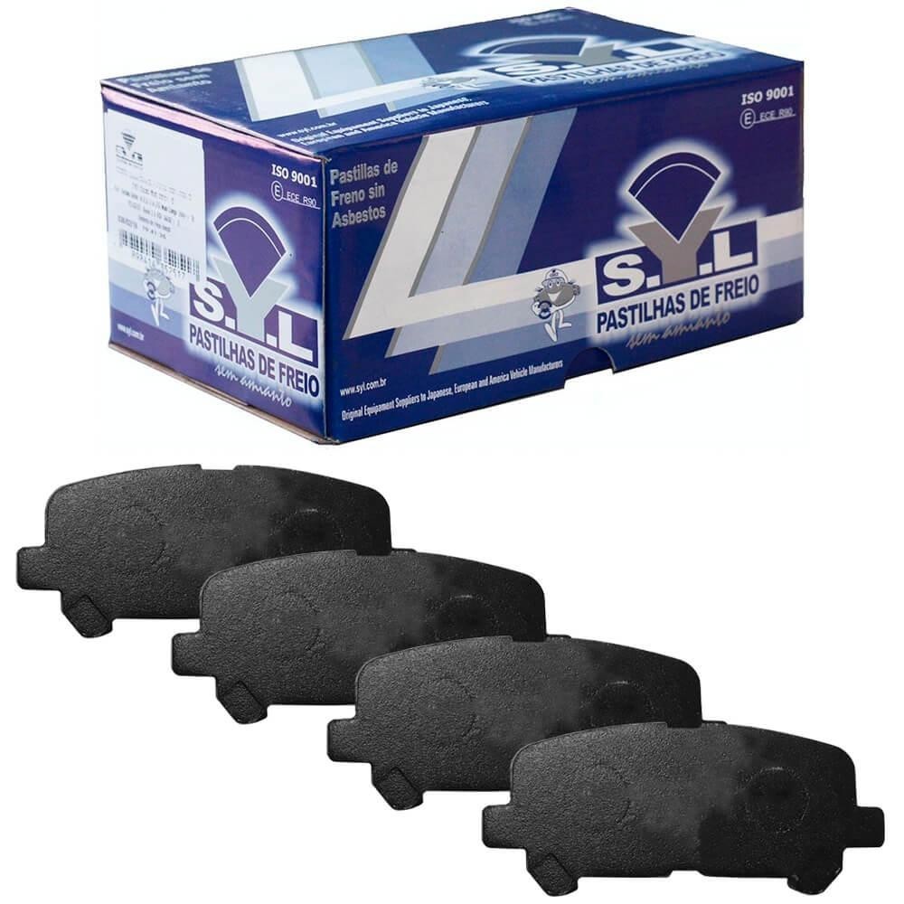 Kit Pastilha Freio Trailblazer 2.8 3.6 2013 A 2022 Traseira