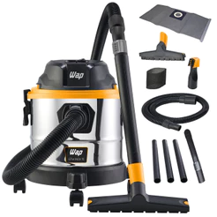 Aspirador De Pó E Água Gtw Inox 15 Litros 146mbar 1700w Wap
