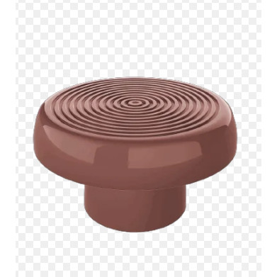 BANDEJA REDONDA ALEGRA 20 CM + PÉ (VASO) 15 CM - ROSE GOLD - Produfest
