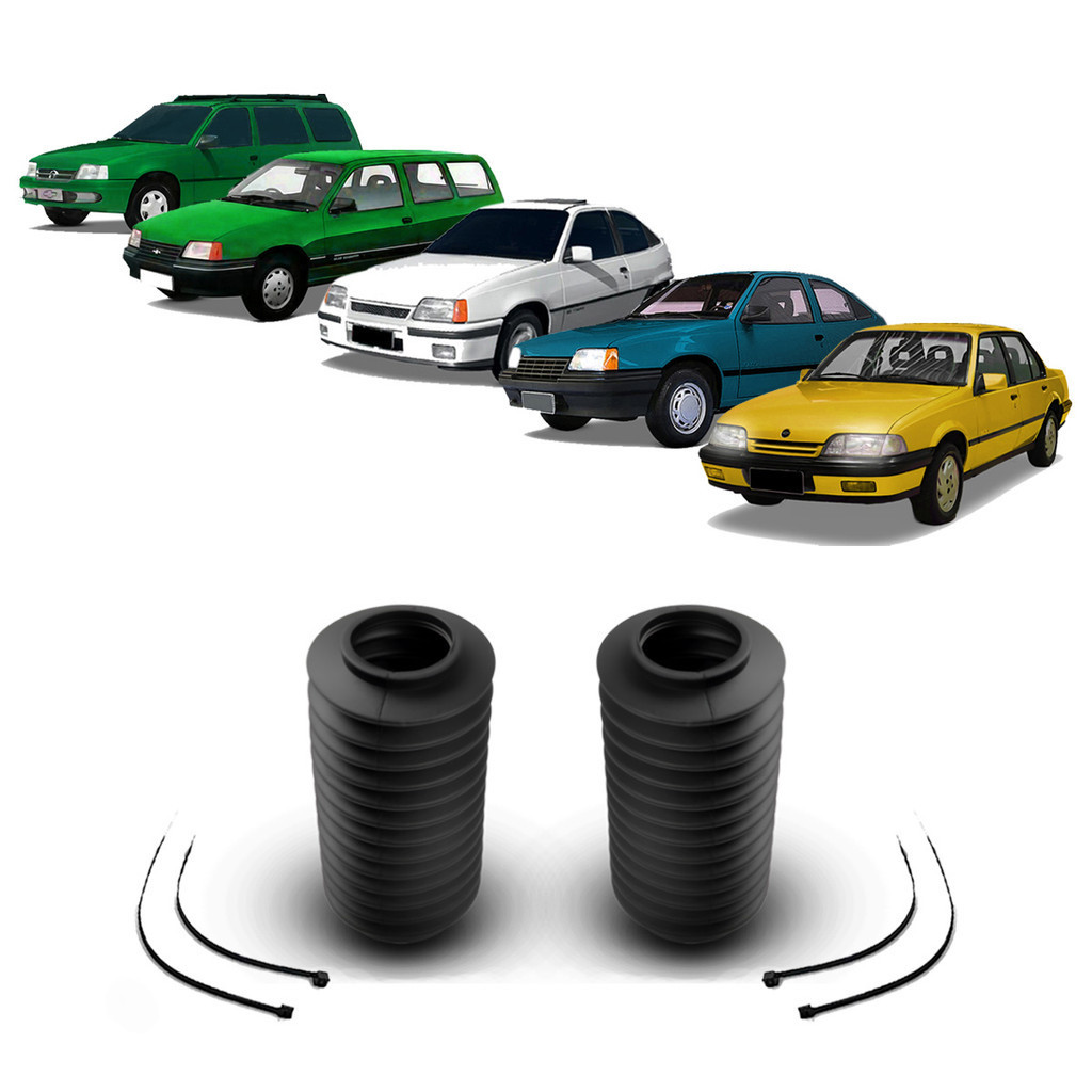 Par Kit Coifa Guarda Pó Da Caixa De Direção Chevrolet Ipanema Kadett Monza 1982 1983 1984 1985 986 1987 1988 1989 1990 1991 1992 1993 1994 1995 1996 1997 1998