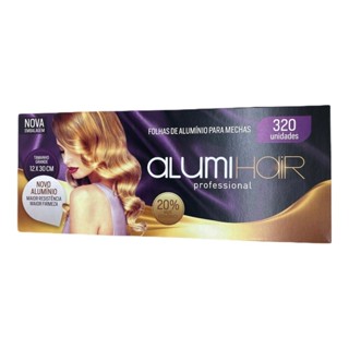Kit 12 Caixas Papel Alumínio Mechas Alumihair 320 Folhas em Oferta na Shopee
