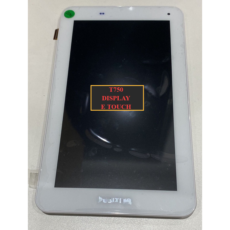 TELA DISPLAY E TOUCH TABLET POSITIVO T750 7" BRANCO COMPLETO - ENVIO IMEDIATO