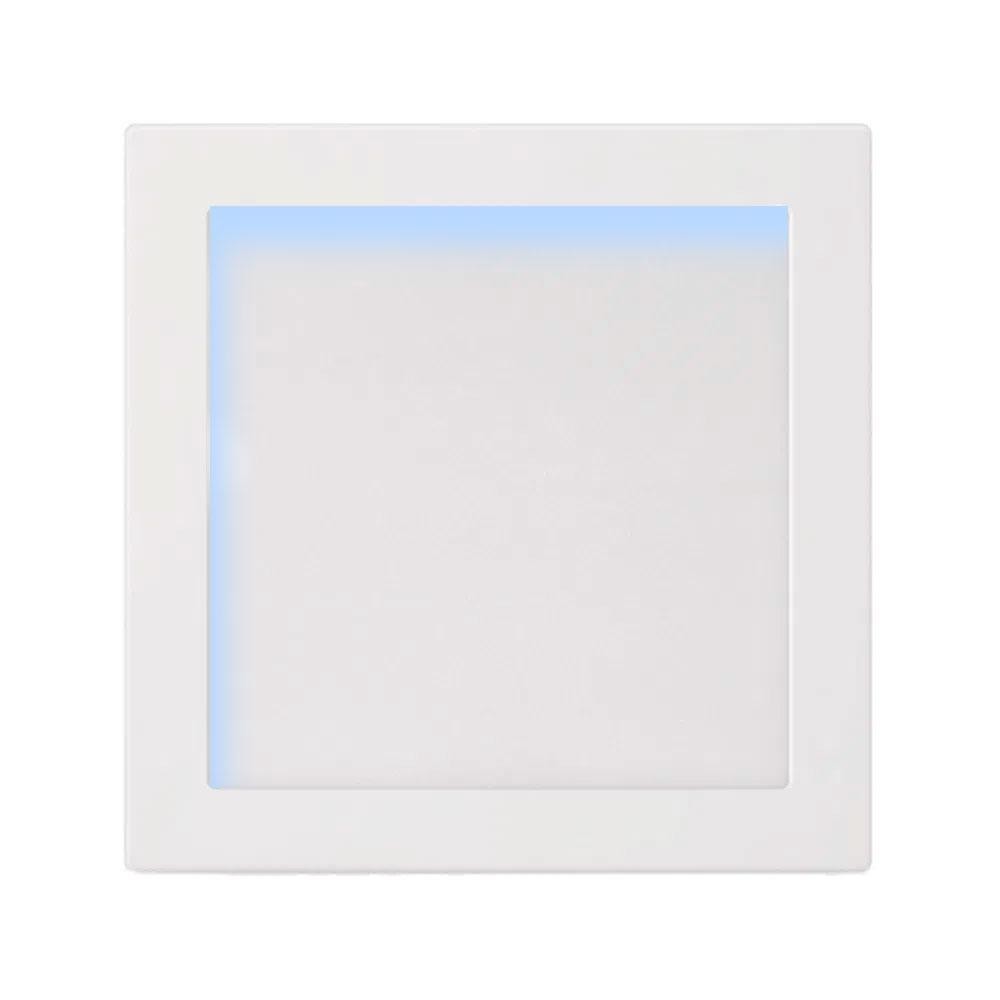 Plafon Sobrepor Philips quadrado 12W  BR fria 6500K BV 17x17 em Oferta na Shopee