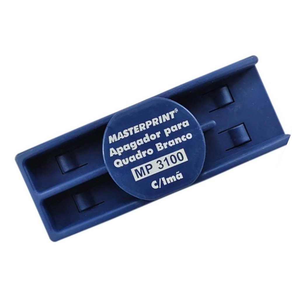 Apagador Para Quadro Branco Com Imã MP3100 Masterprint Lousa Escolar Escritório — imagem 2 de 2