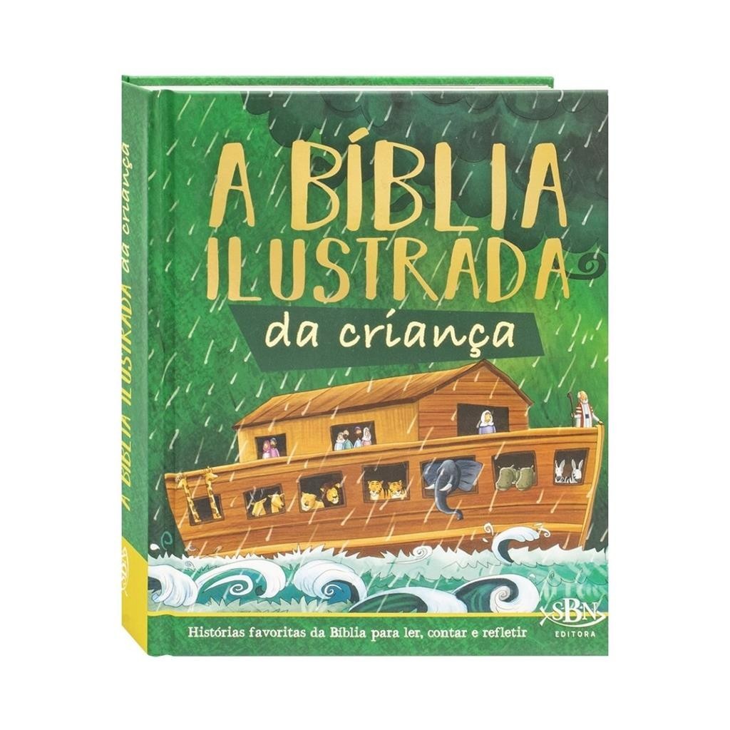 Livro Biblia Ilustrada da Crianca Grande Toda Ilustrada Montessori - Valores Cristaos - Todolivro