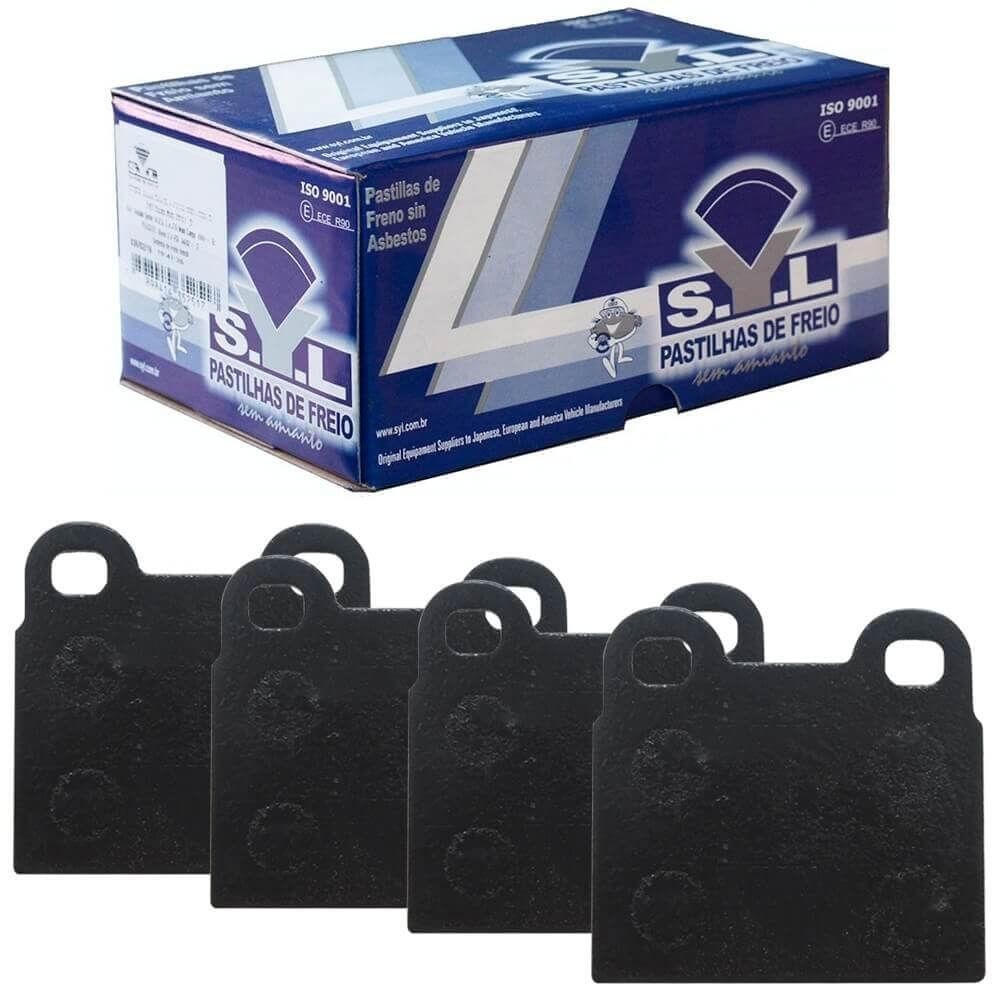 Kit Pastilha Freio Volkswagen Brasilia 73 A 82 Dianteira Syl em Oferta na Shopee