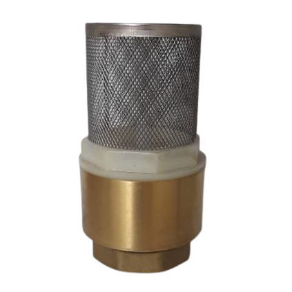 Válvula Fundo De Poço Com Tela Inox 1/2 Polegada Emmeti