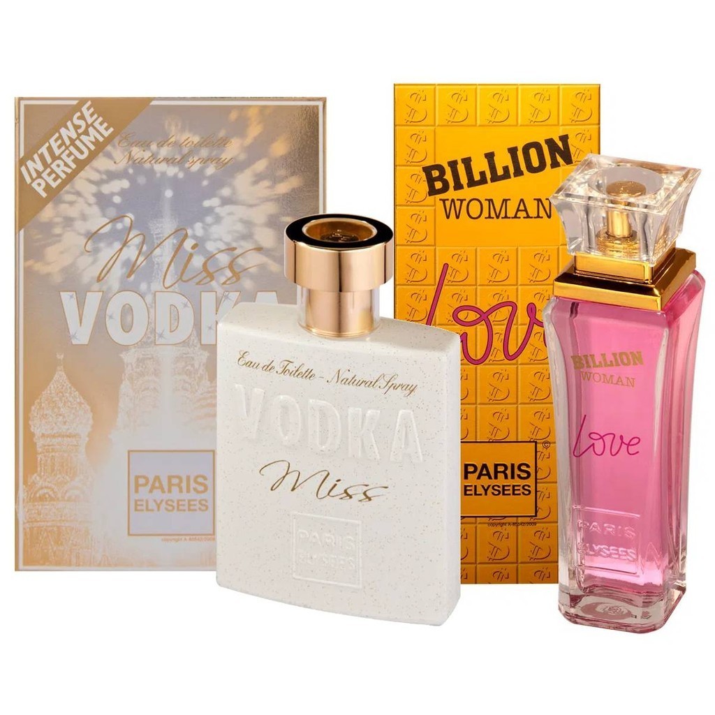 Billion Woman Love + Vodka Miss - Paris Elysees