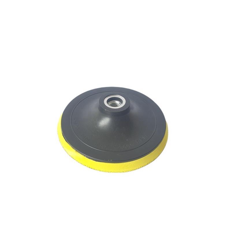 Suporte Prato Disco Lixa Lixadeira Politriz 5" Polegadas 125mm Velcro