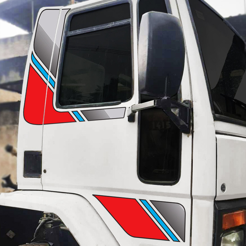 Kit Faixa Caminhão Ford Cargo 1991 Adesivo Genérico