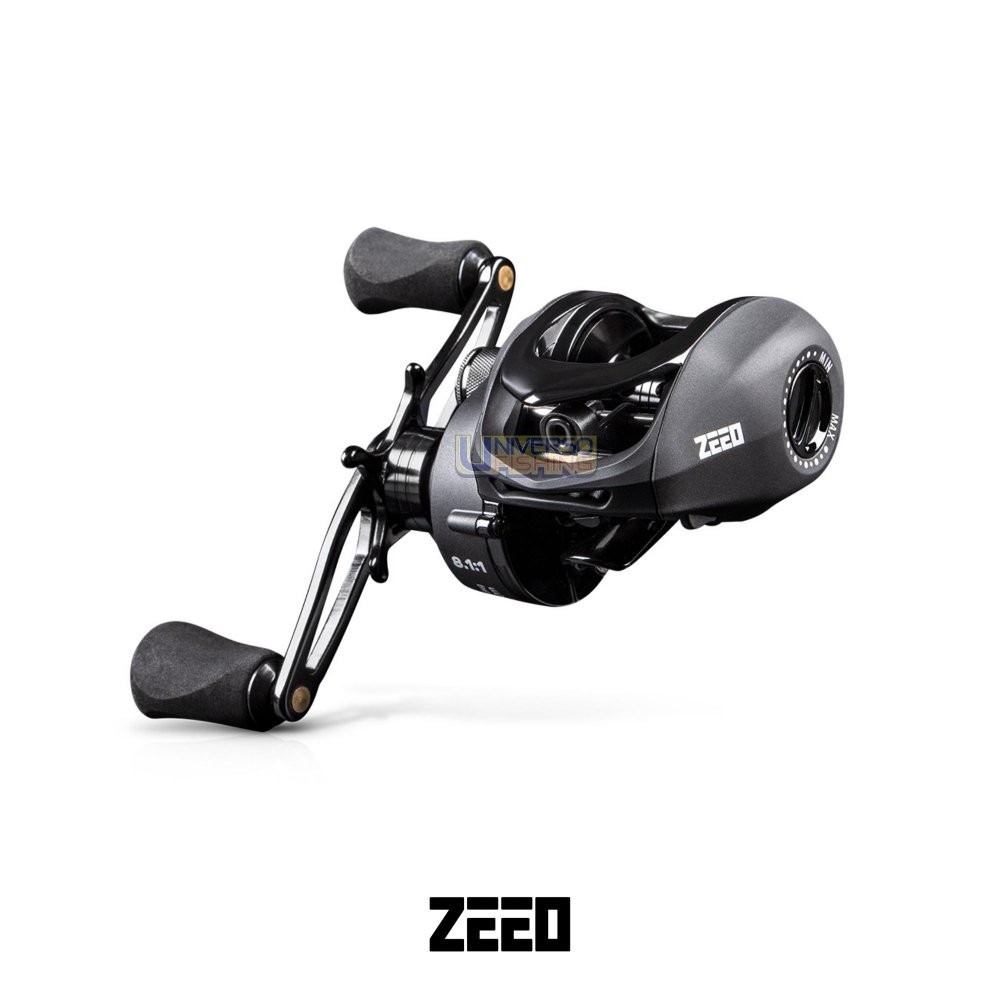 Carretilha ZEEO Z-11000 Velocidade de 8.1:1 Drag de 8kg com 11 Rolamentos Direita