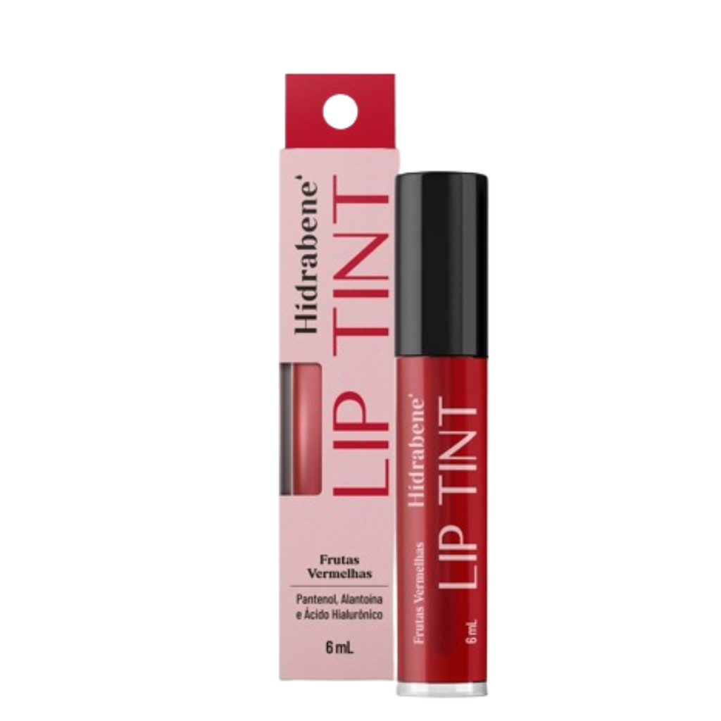 Lip tint labial frutas vermelhas 6ml hidrabene