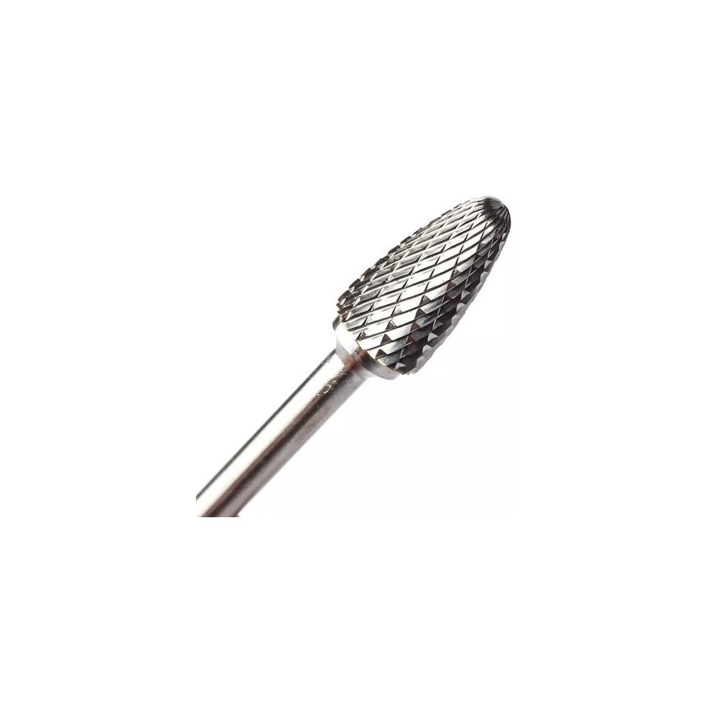 Lima Rotativa Metal Duro Cônica 12mmx25 Árvore Arredondada
