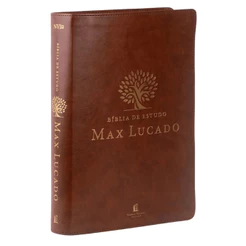 Bíblia de Estudo Max Lucado | NVI | Leitura Perfeita, Marrom