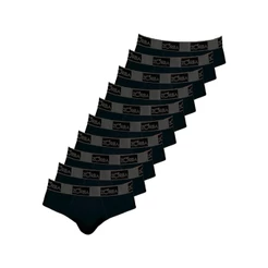 Kit com 10 Cuecas Slip Zorba 716