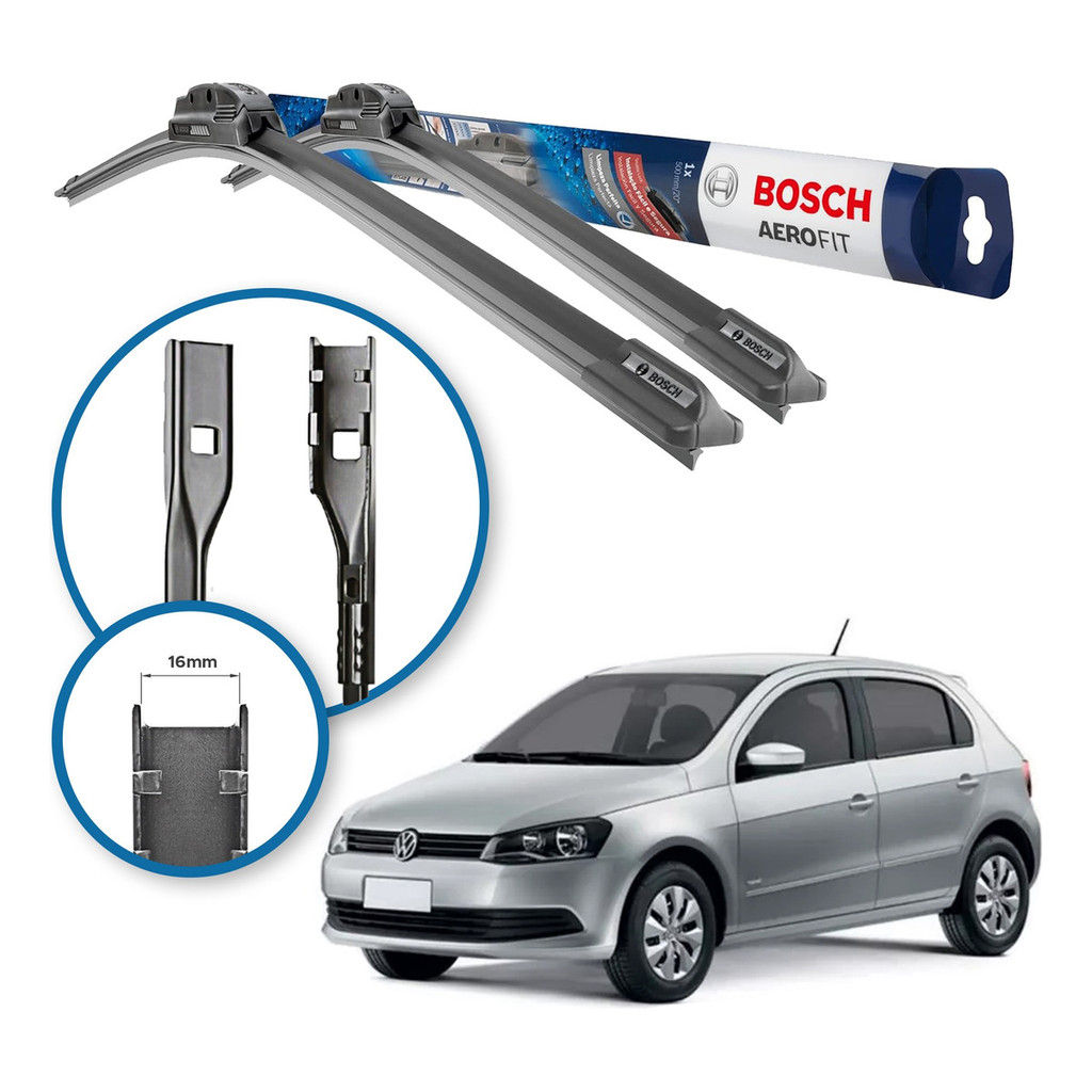 Palheta Limpador Bosch Origina Vw Gol G6 2013 2014 2015 2016 Bosch em Oferta na Shopee